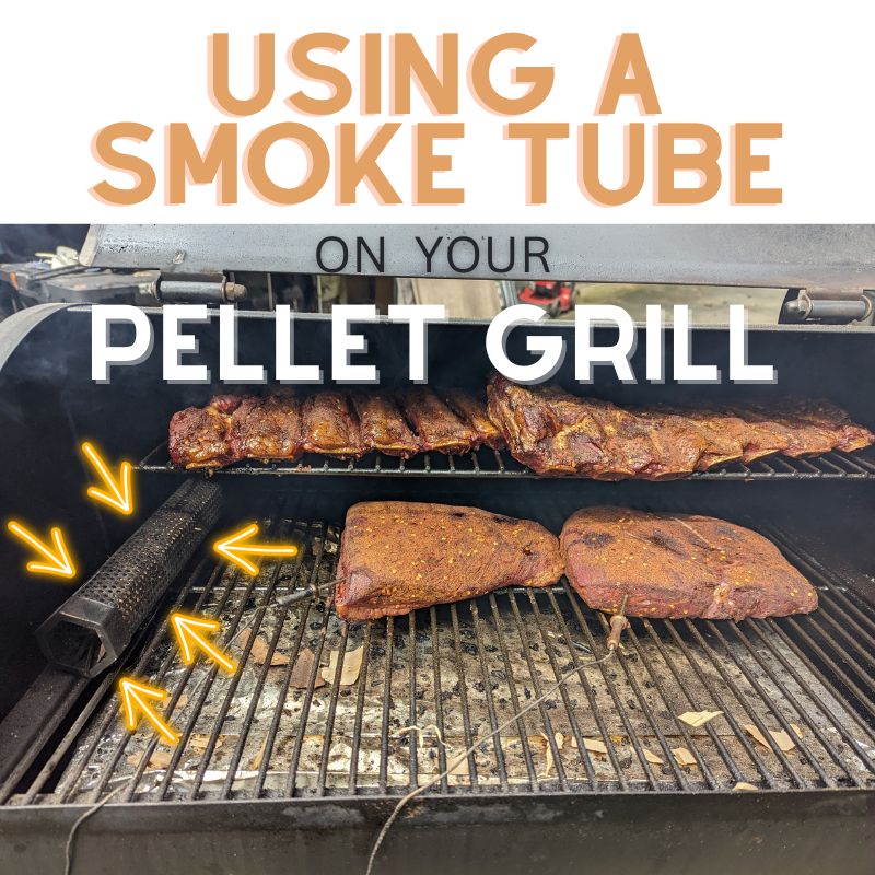 Using a Smoke tube on a pellet smoker