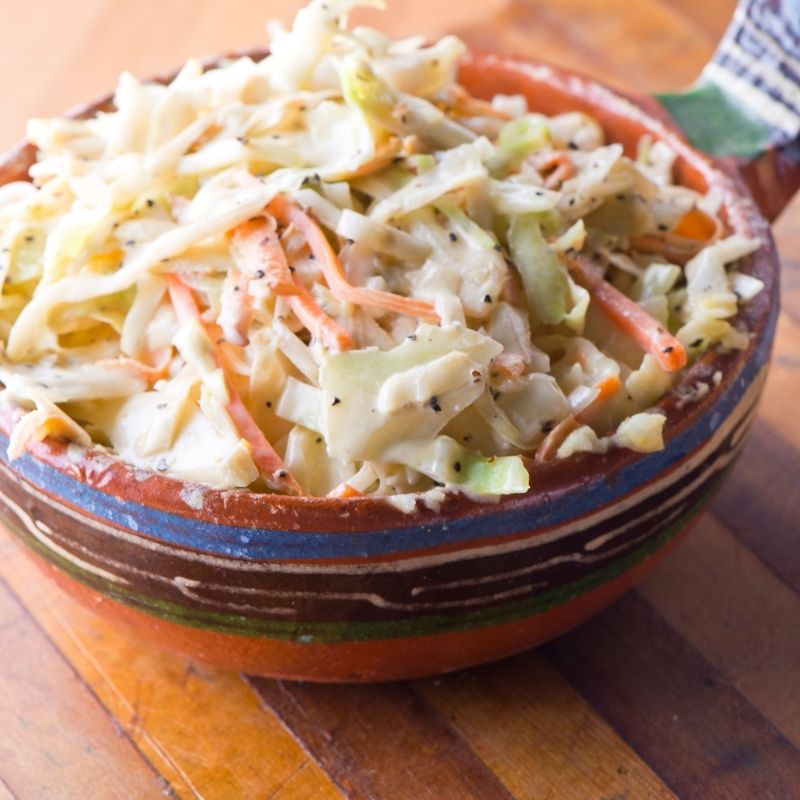Coleslaw - necessary side dish for bbq